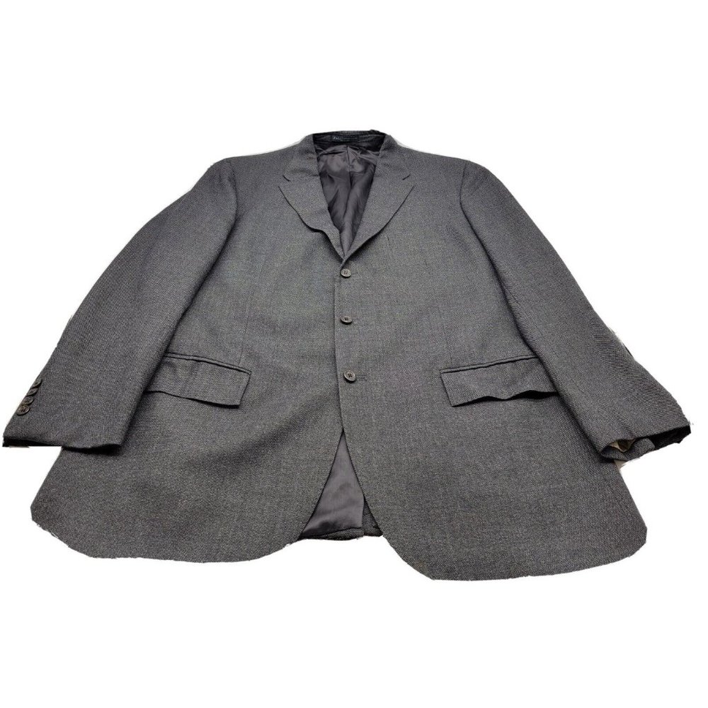 Polo Ralph Lauren Men's Extra Fine Virgin Wool 2 Button Blazer Jacket Italy 48L